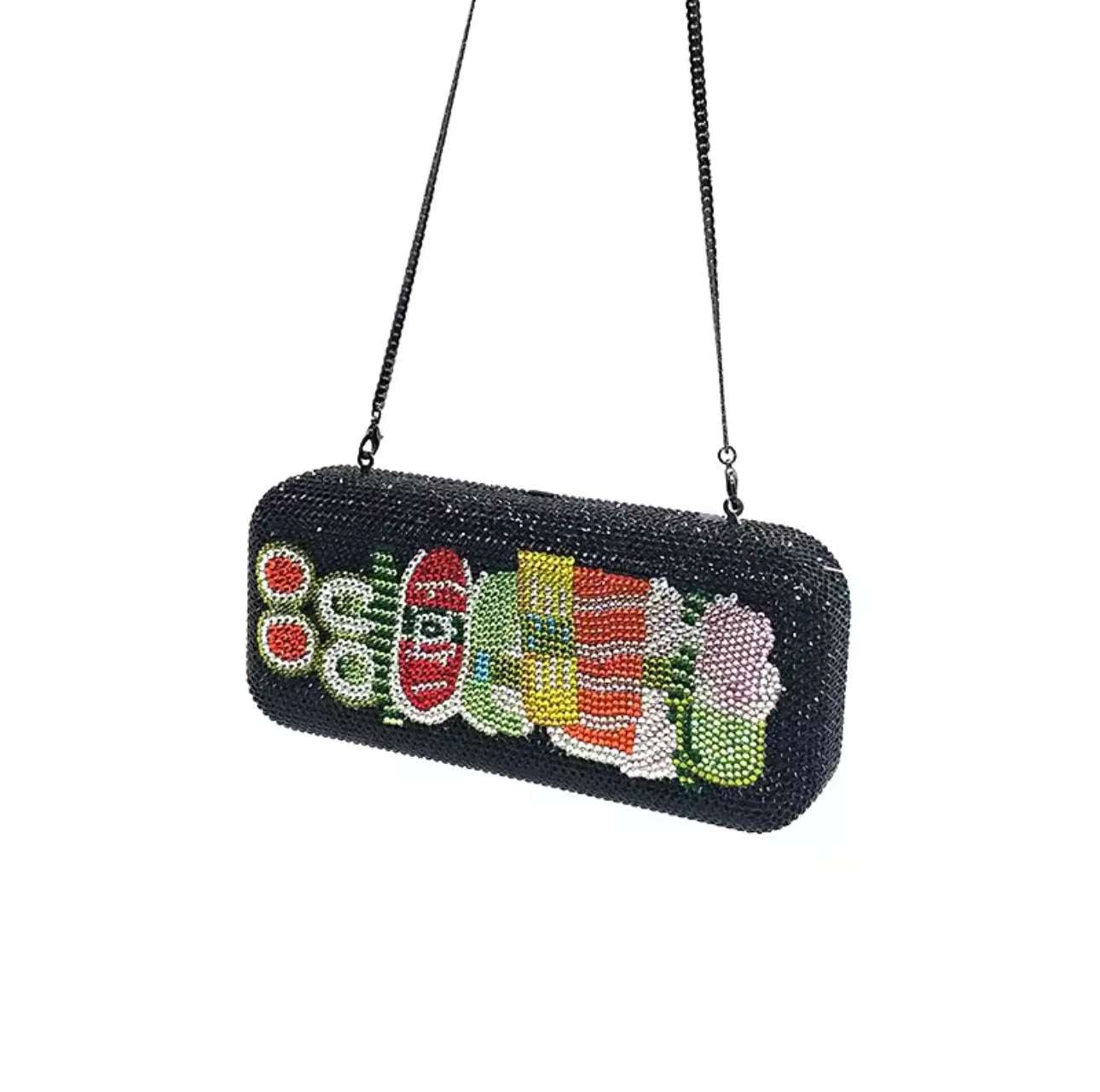 “Sushi Date” Crystal Evening Clutch