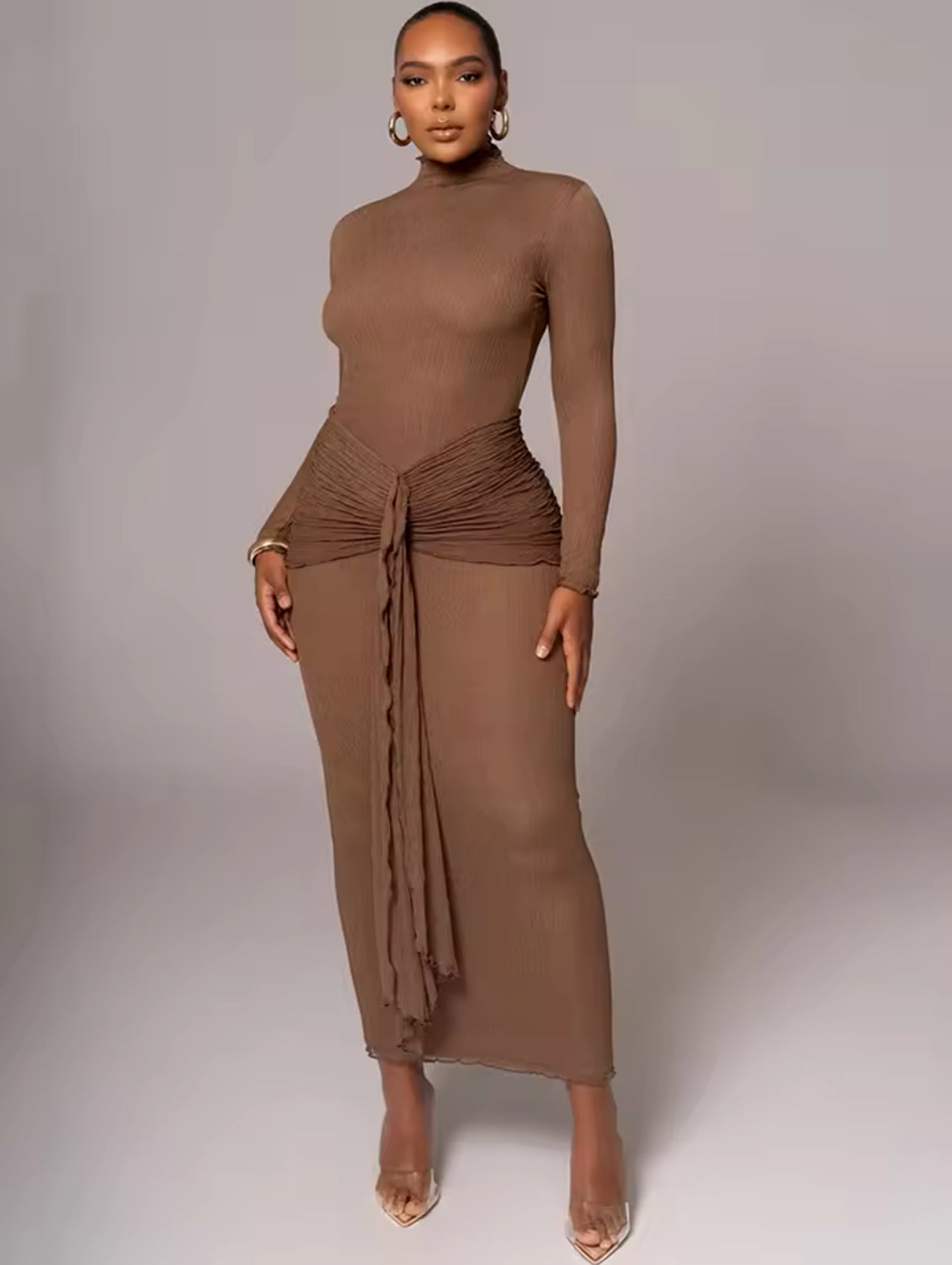 “Latte Love” Maxi Dress