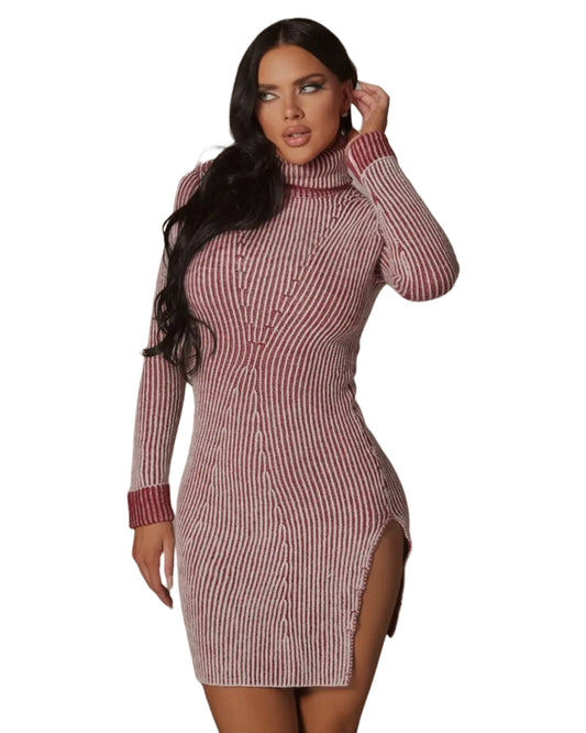 "Cherry Kiss" Sweater Dress