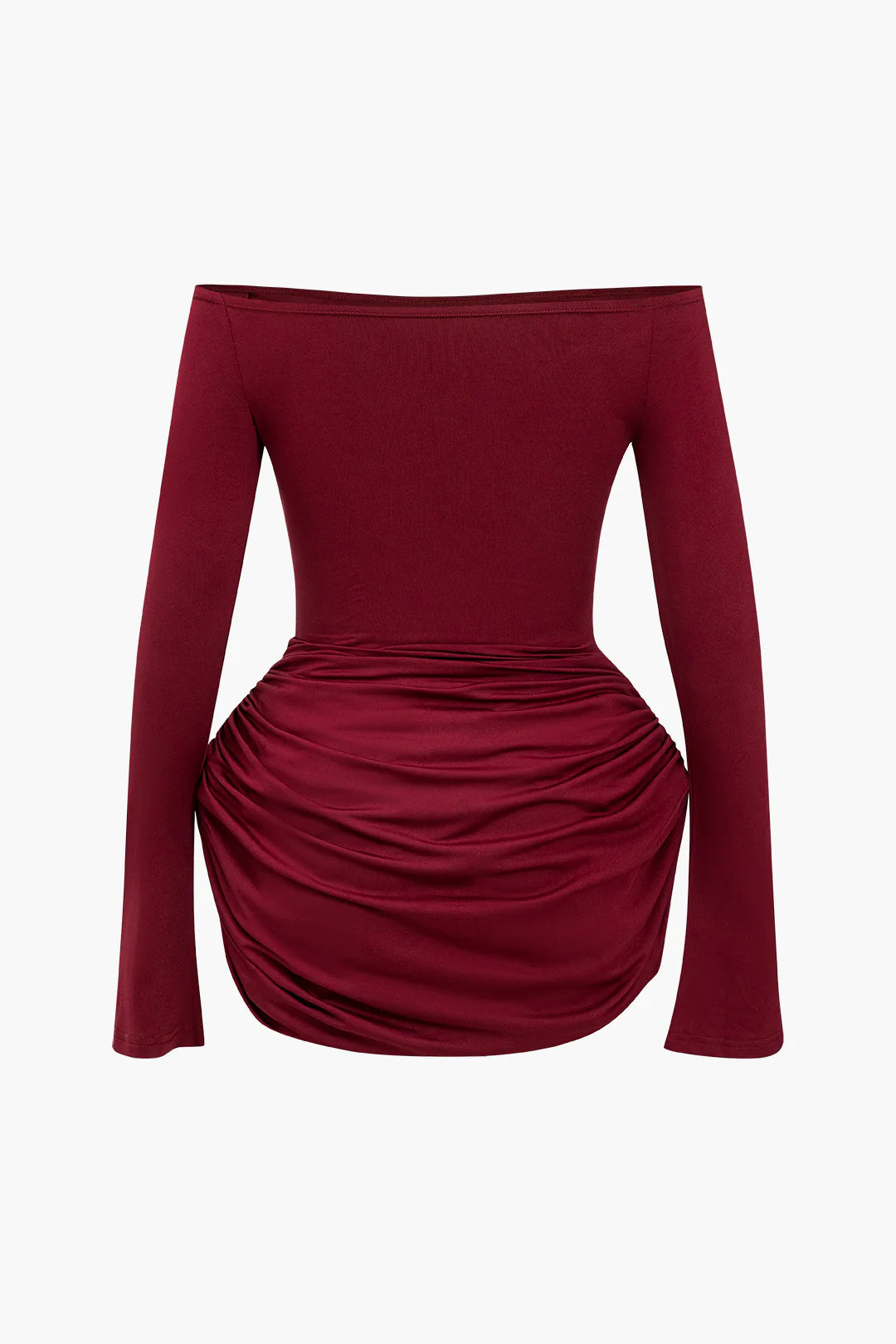 “Fine Wine” Structured Mini Dress